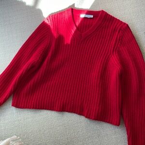 Zara cable knit sweater